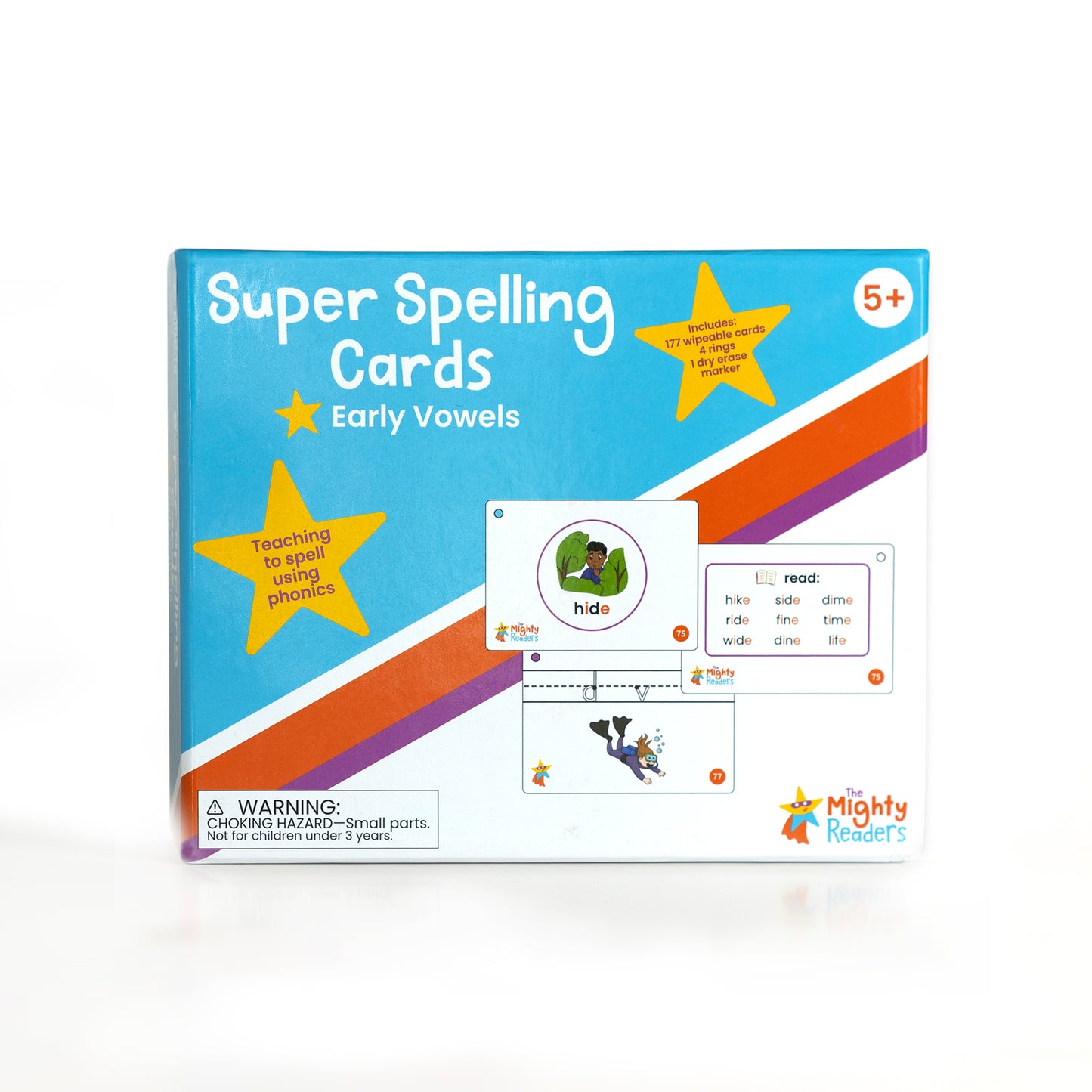 Super Spelling Cards: Early Vowels