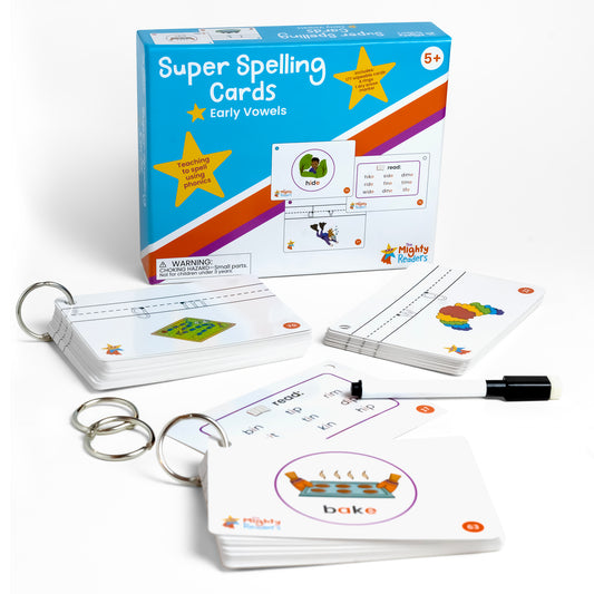 Super Spelling Cards: Early Vowels