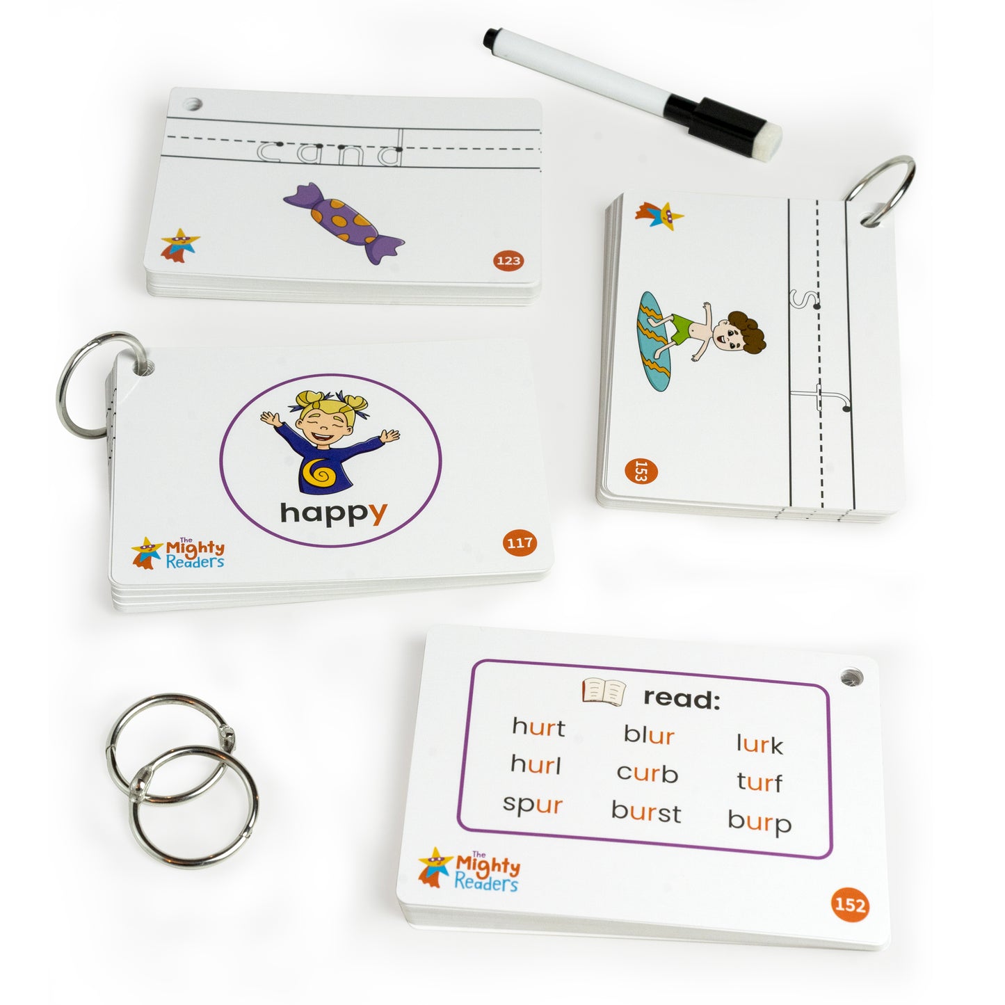 Super Spelling Cards: Early Vowels