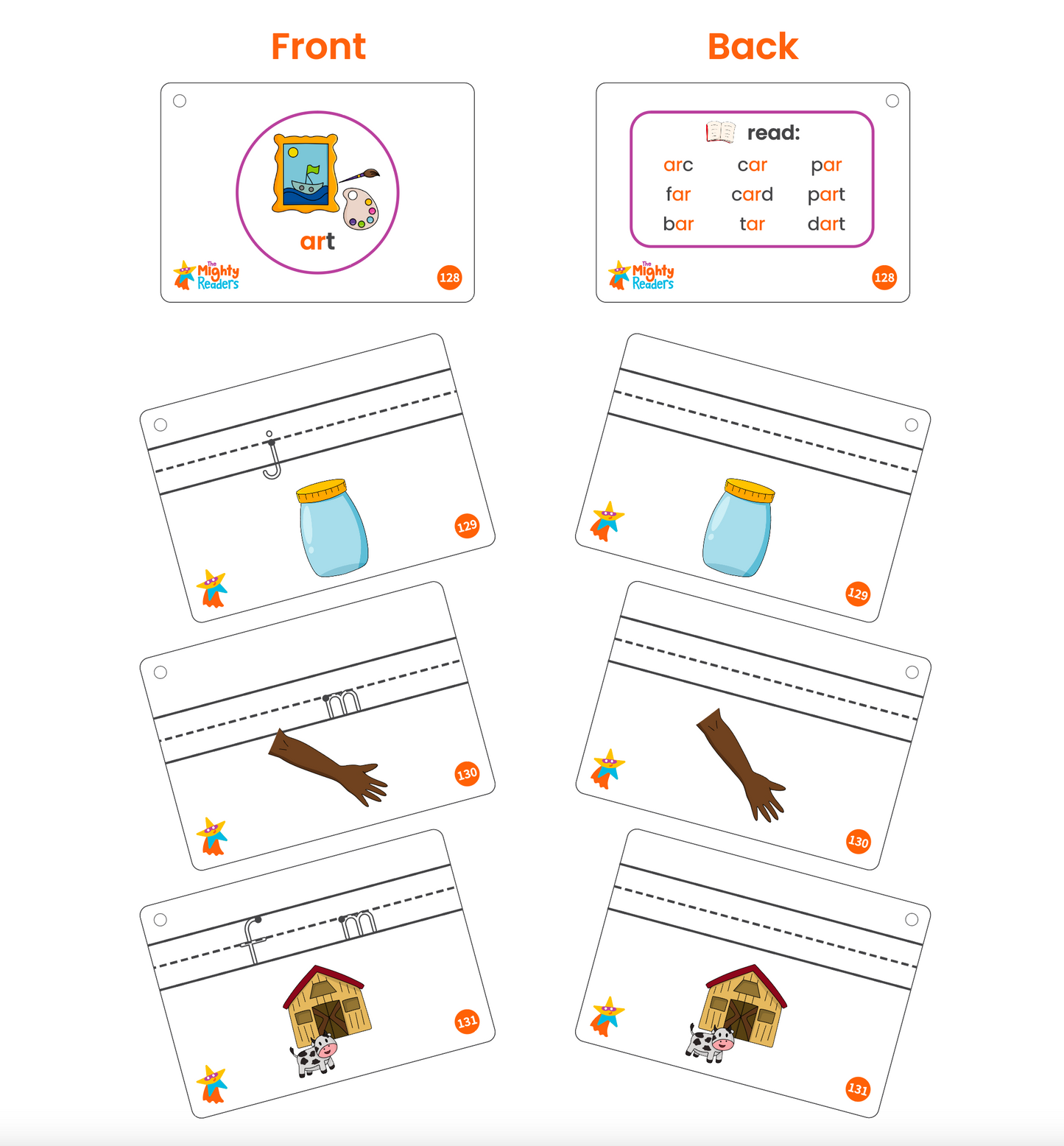 Super Spelling Cards: Early Vowels